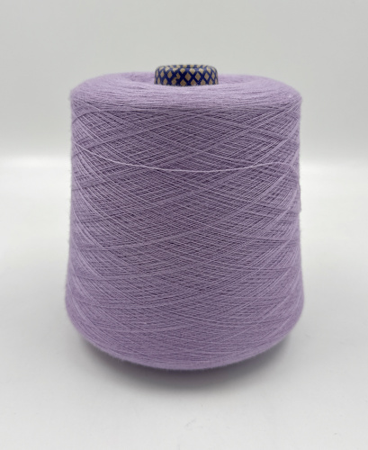 Пряжа New Diamond, Cashmere Yarn, меринос, шелк, цвет сиреневый